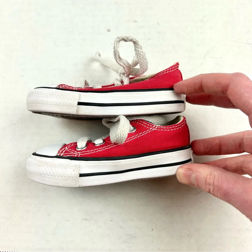 Converse Infant Red Sneakers